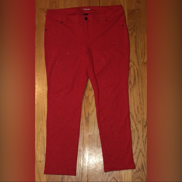 Red pants
